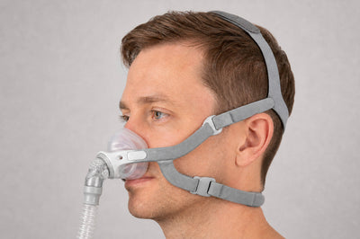 arnés para CPAP que sostiene la mascarilla en su lugar