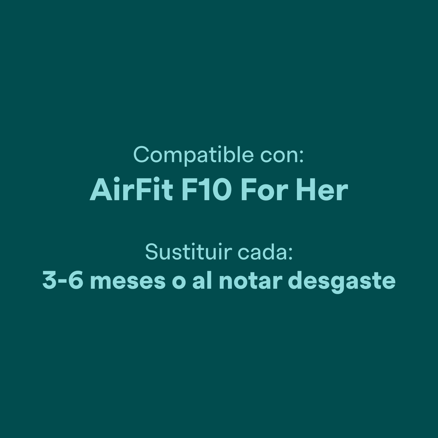 Arnés para AirFit F10 for Her de ResMed