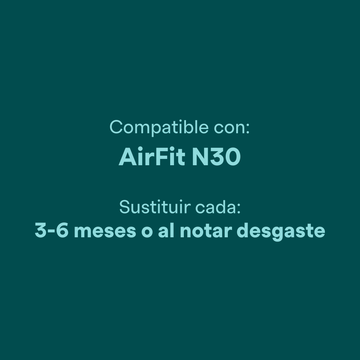 Cojín para AirFit N30 de ResMed