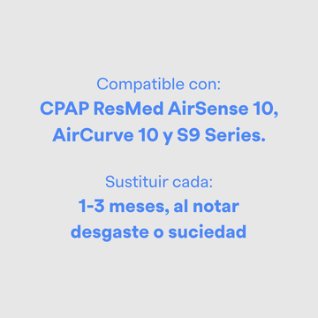 Filtros ResMed AirSense 10 y AirCurve 10 (3, 6, 12 piezas)