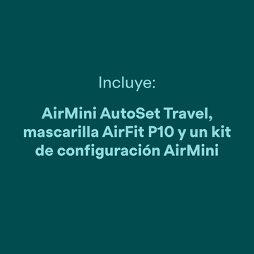 CPAP AirMini AutoSet Travel con AirFit P10 Kit ResMed